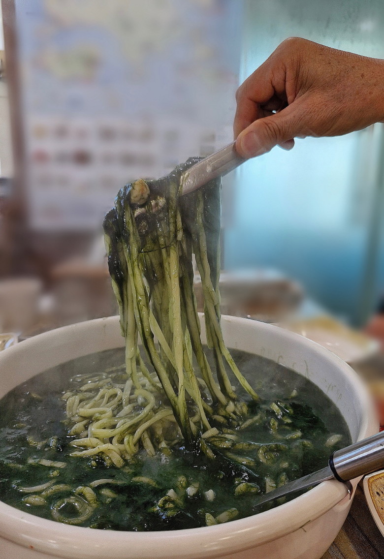 고흥 겨울 바다의 선물, 피굴과 매생...