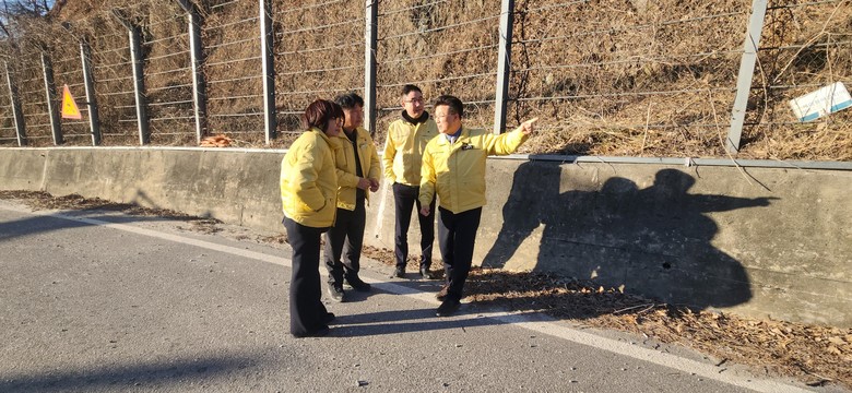안성시, 한파주의보 속 현장점검 실시...