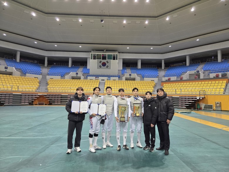 광주시청 펜싱팀, 전국 오픈선수권 단...