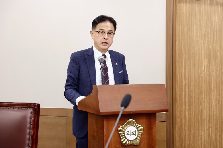 천안시의회 장혁 의원 대표발의,  「...