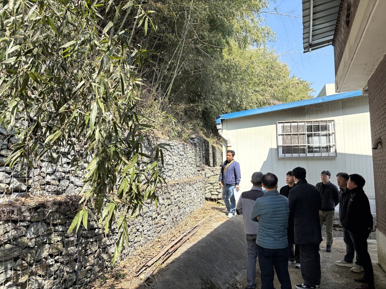 해빙기 급경사지 안전점검 마무리