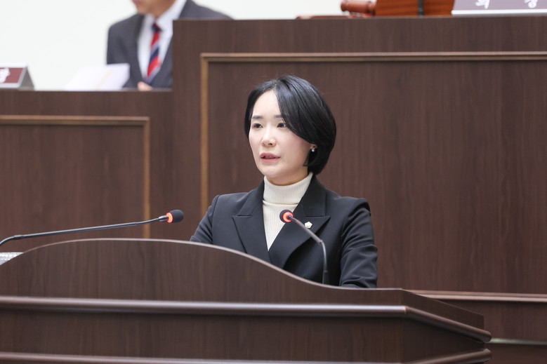 최서윤 광주시의원, 마지막 본회의서 ...